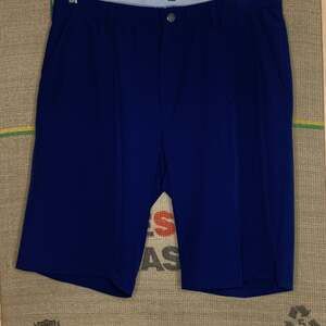 Adidas Ultimate365 Navy Blue Performance Stretch Golf Shorts Size 34